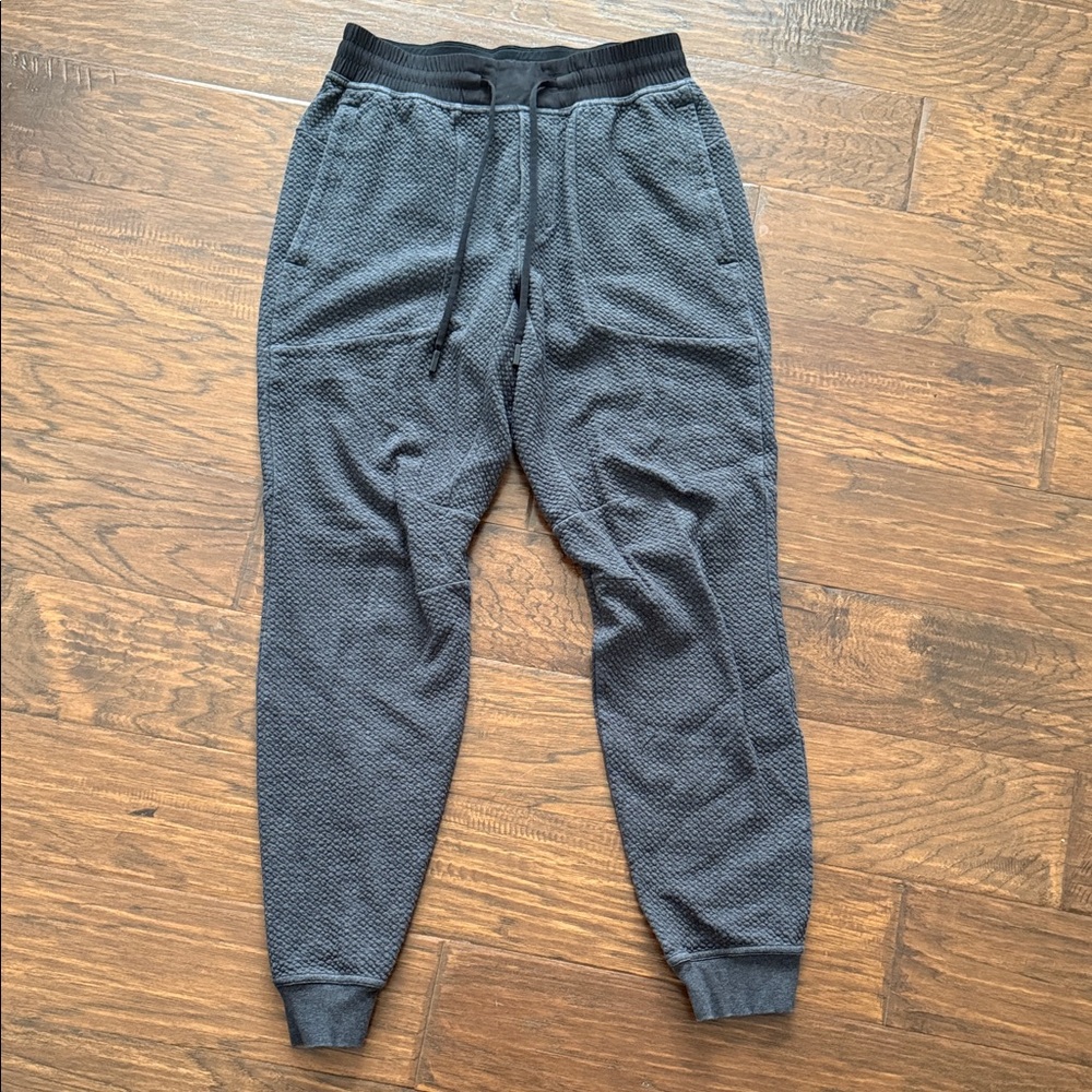lululemon athletica Textured Charcoal Joggers